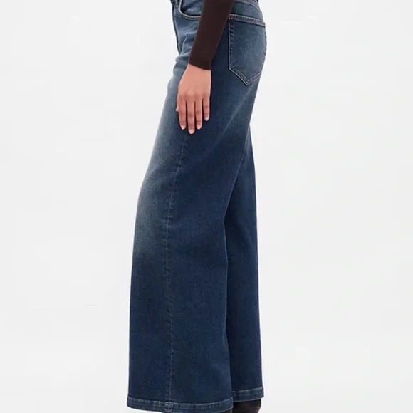GAP Women's Stride Wide Leg Jeans - Picture 3 of 9
